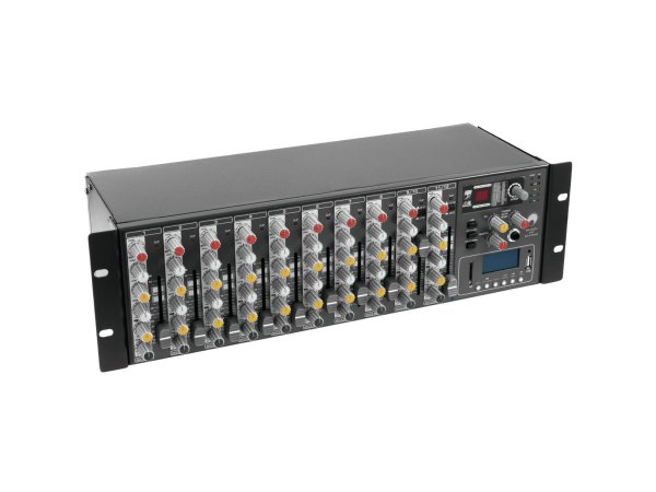 OMNITRONIC RM-1422FX USB Rack-Mixer