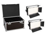 EUROLITE Set 2x LED PLL-360 6000K Panel + Case
