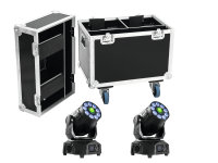 EUROLITE Set 2x LED TMH-75 Hybrid + Case