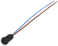 Lampenfassung McShine Mini G4, 15cm Kabel, max. 12V/50W
