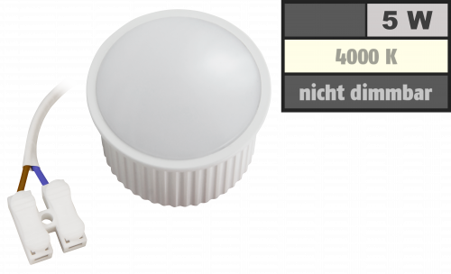 LED-Modul McShine PL-50 5W, 400Lumen, 230V, 50x30mm, neutralweiß, 4000K