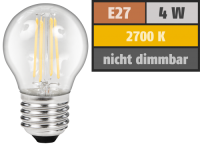 LED Filament Tropfenlampe McShine Filed, E27, 4W, 470lm,...