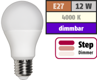 LED Glühlampe McShine, E27, 12W, 1.055 lm, 4000K,...