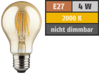 LED Filament Glühlampe, E27, 4W, 400lm, 2000K,...