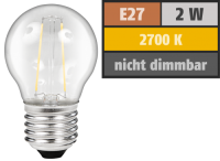LED Filament Tropfenlampe McShine Filed, E27, 2W, 200Lm,...