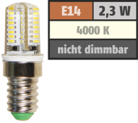 LED-Lampe McShine Silicia, E14, 2,3W, 200 lm,...