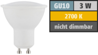 LED-Strahler GU10, 3W, 230lm, 2700K, warmwei&szlig;