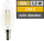LED Filament Kerzenlampe, E14, 1,5W, 150lm, 2700K, warmweiß