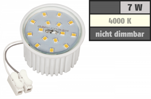 LED-Modul McShine, 7W, 510 Lumen, 230V, 50x33mm, neutralweiß, 4000K
