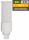LED-Strahler McShine G24, 6W, 600lm, 120°, Ø41x139mm, warmweiß