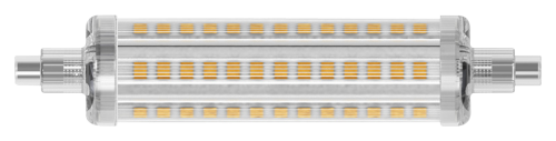 LED-Strahler, R7s, 9,5W, 1100lm, 118mm, 360°, 2700K, warmweiß