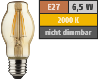 LED Filament Glühlampe, E27 / BTT, 6,5W, 690lm,...