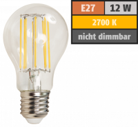 LED Filament Gl&uuml;hlampe McShine Filed, E27, 12W,...