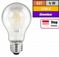 LED Filament Gl&uuml;hlampe McShine Filed, E27, 4W,...